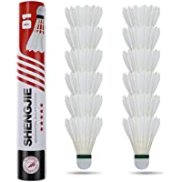Los mejores  - Philonext Badminton volants- Goose plumes volants écurie et durable sports dentraînement balles de badminton pour le…